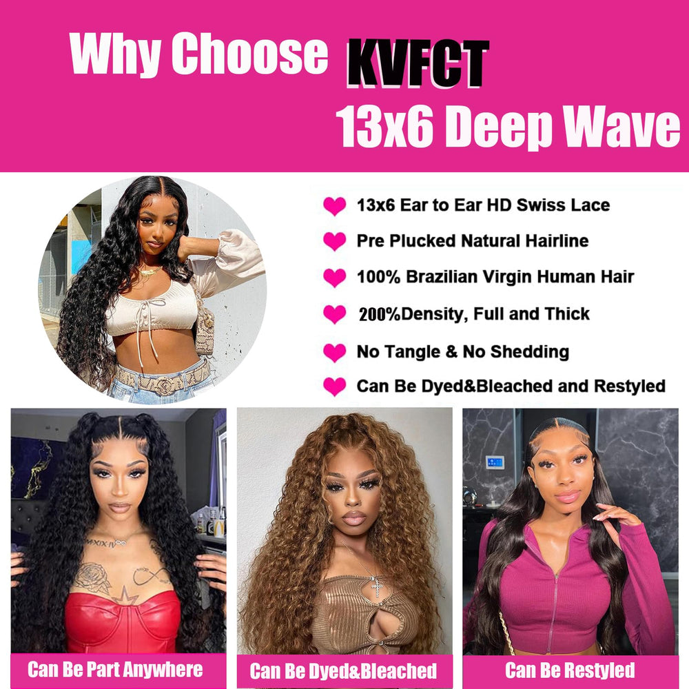 KVFCT pre-plucked baby hair detail ready for immediate wear.
