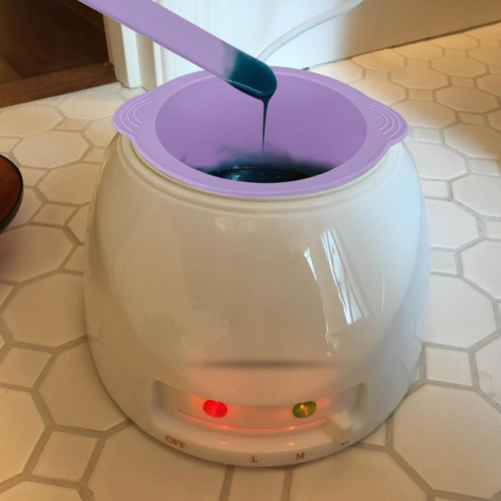 KVZVK reusable wax bowl suitable for waxing, DIY masks, and pigment mixing
