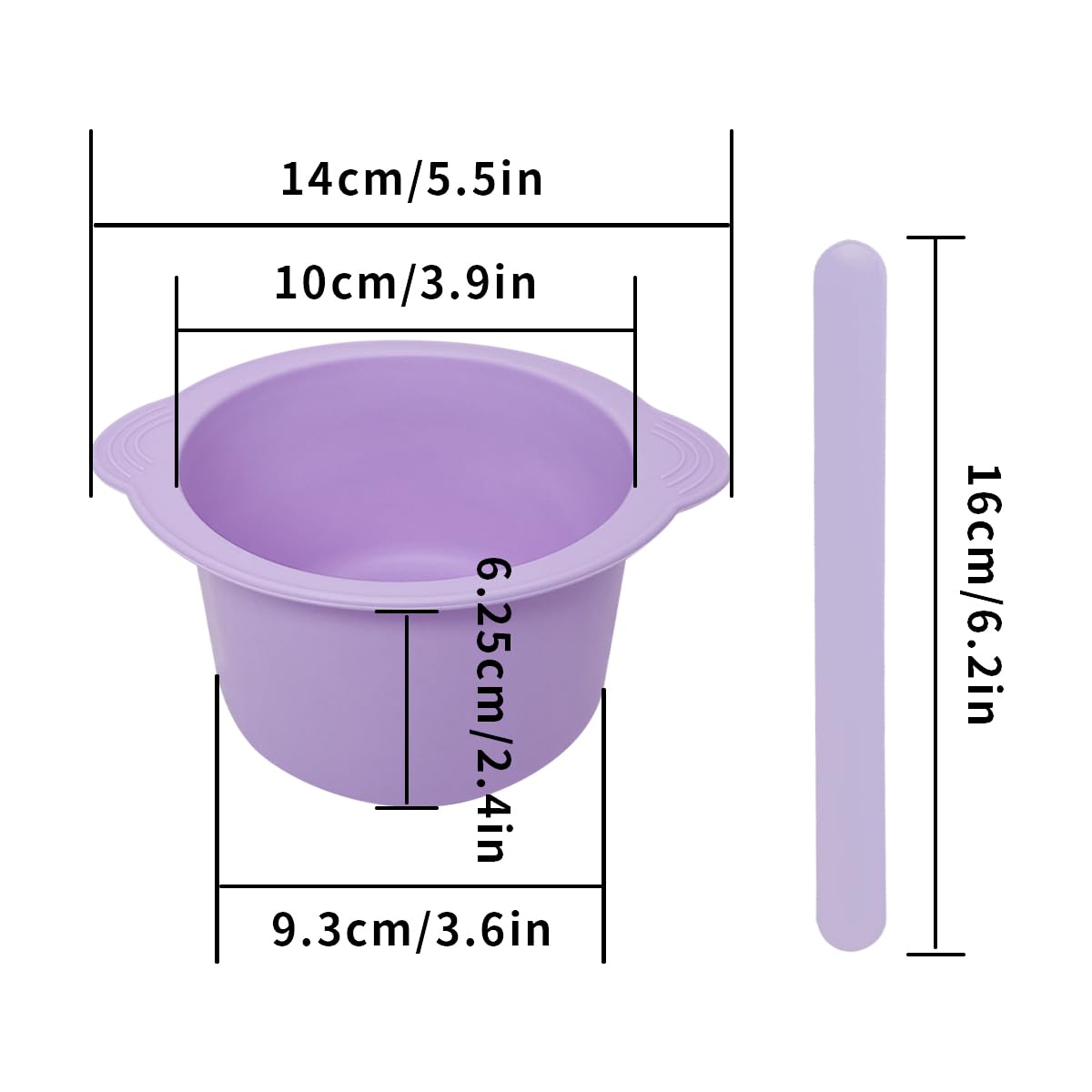 KVZVK purple silicone dish offers anti-scalding handling for safe, quick bowl removal