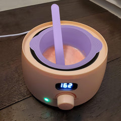 KVZVK wax pot liner in purple, ready to replace for continuous, mess-free waxing sessions