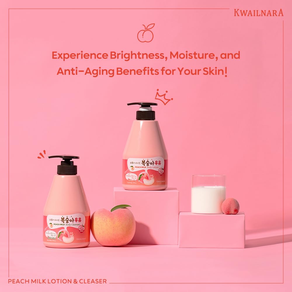 Kwailnara extracto de melocotón en primer plano, aroma agradable