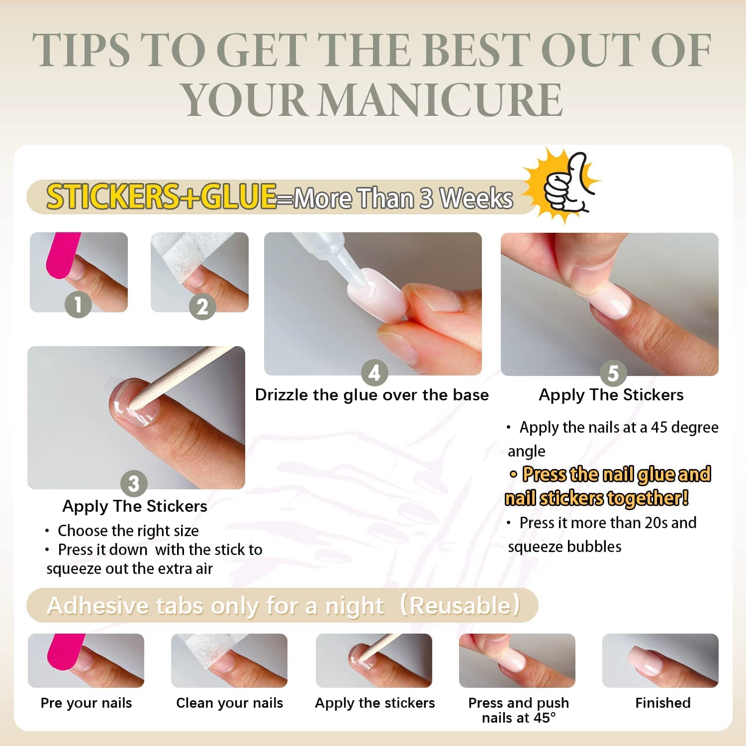 KXAMELIE DIY nail kit for quick glam at home.