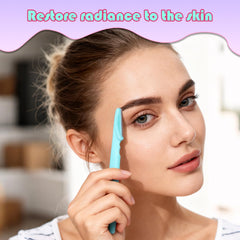 KXICYUR facial-contour-flex-head razor hugs every angle for smooth results