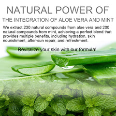 KYAALN Aloe Vera Gel - aplicación en piel, alivio rápido y refrescante.