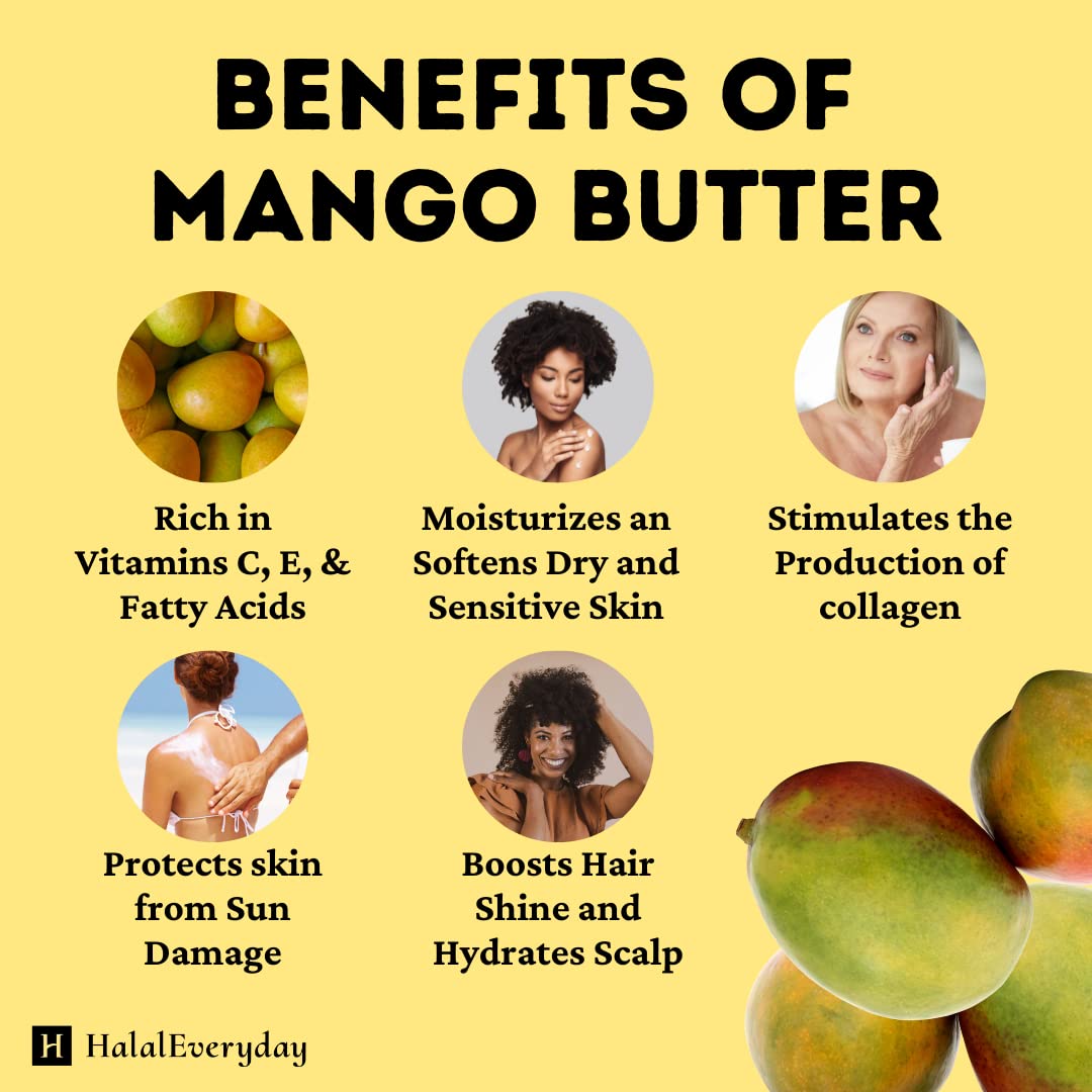 Kyabo Mango Butter label closeup, highlights organic cold-pressed quality.
