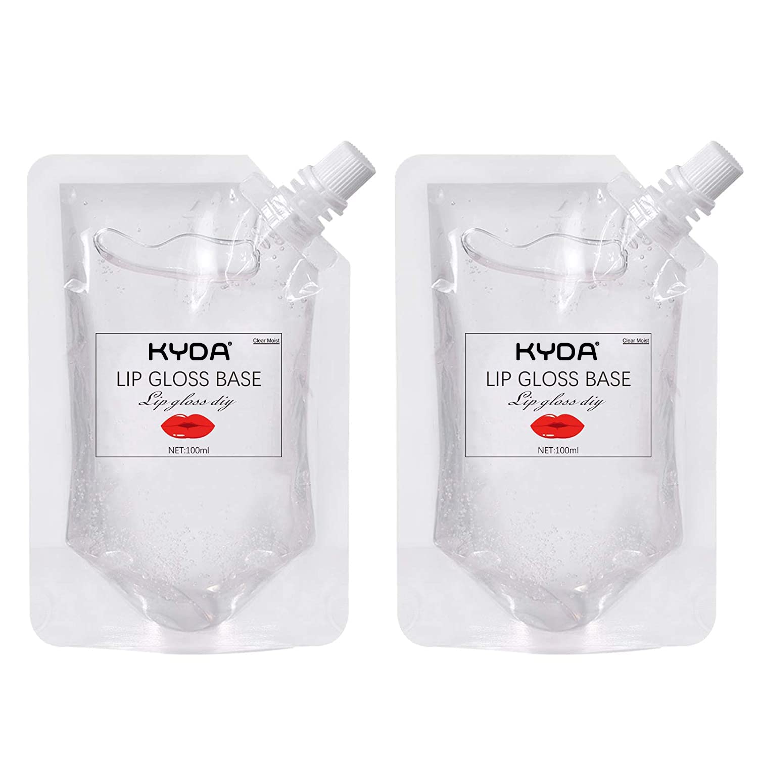 KYDA base brillo labial para proyectos caseros, mezcla suave y segura.