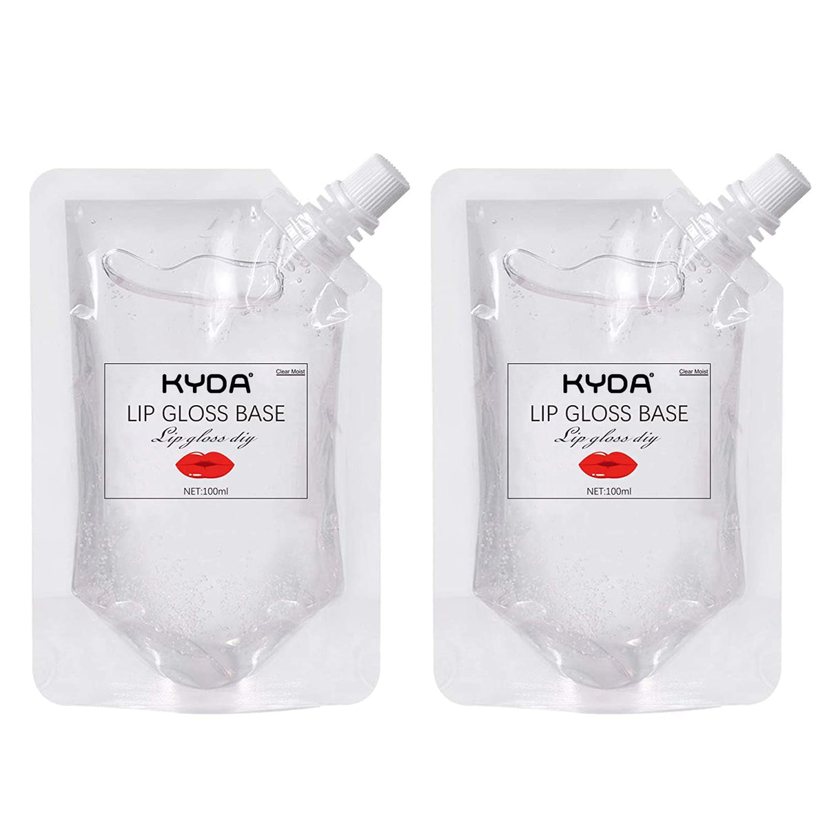 KYDA base brillo labial para proyectos caseros, mezcla suave y segura.