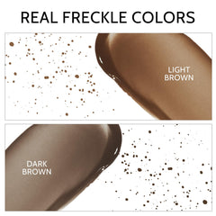 KYDA freckle pigments close-up, adaptable to all skin tones for daily wear.