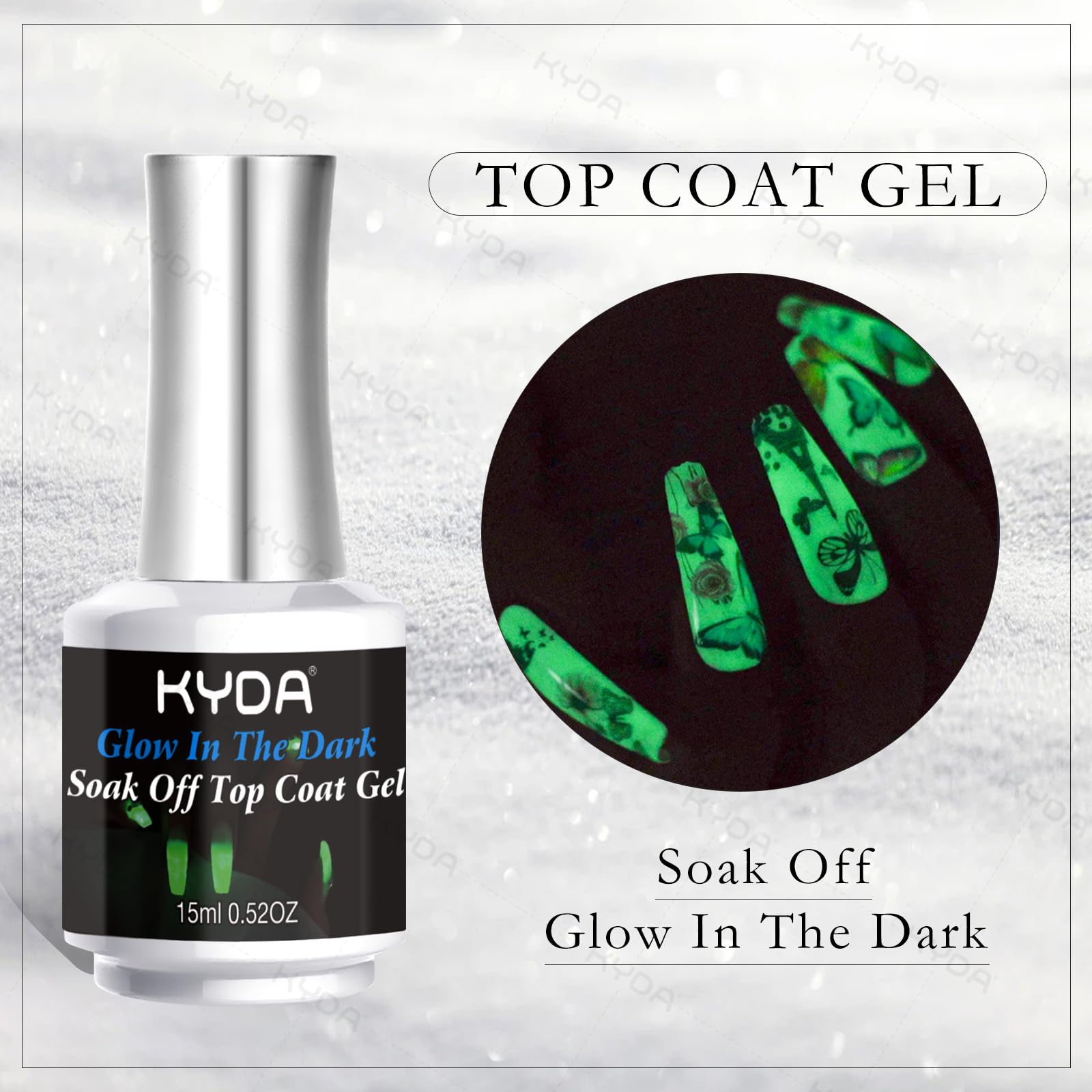 KYDA fast-dry topcoat delivers quick, durable luminous sealing