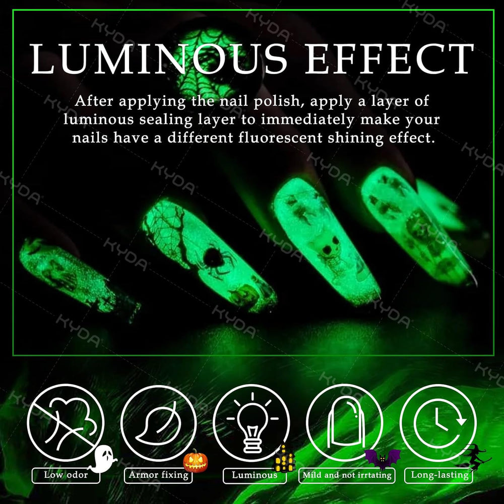 KYDA fluorescent formulation provides vivid glow under low light