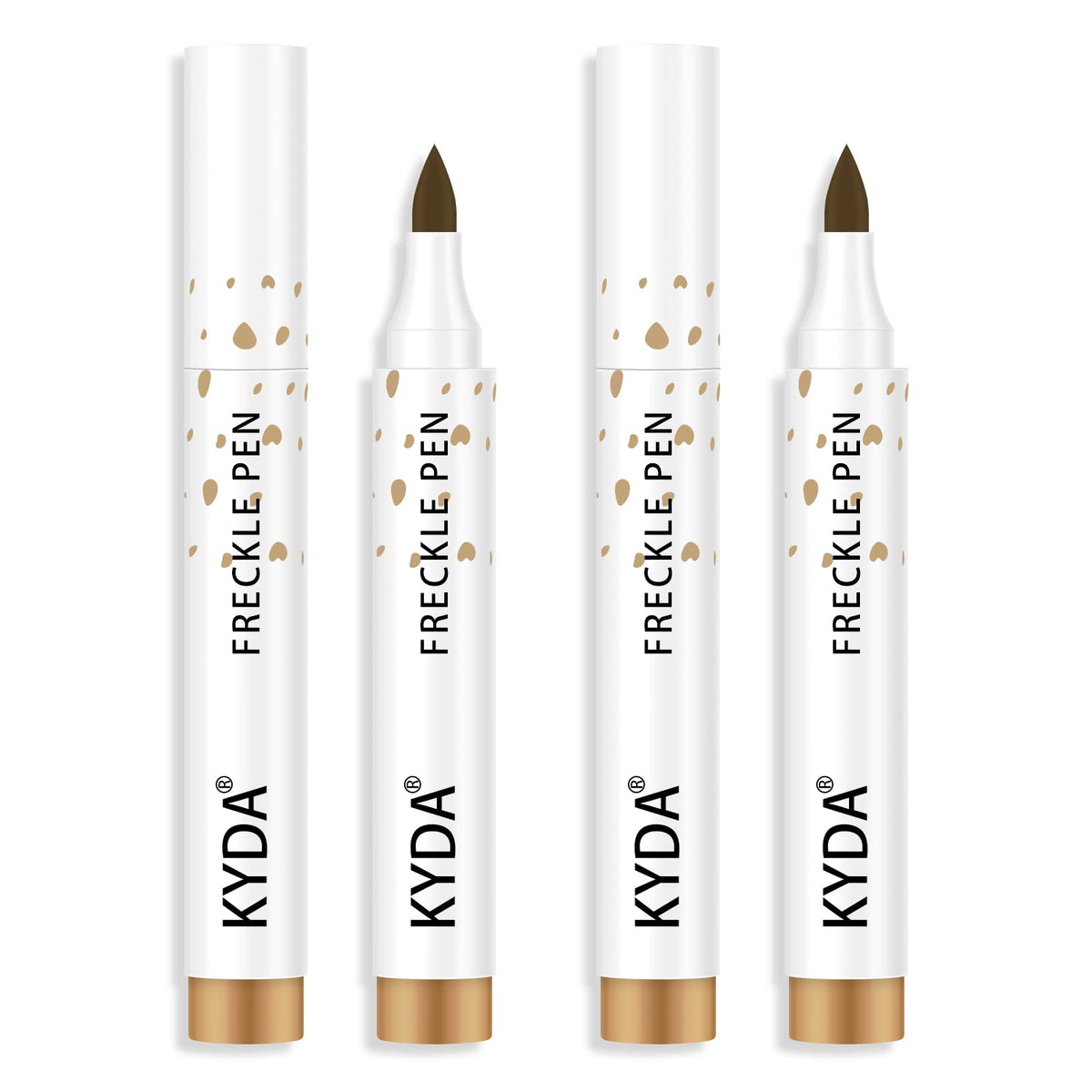 KYDA lapiz pecas natural tono marrón claro para un look sutil y auténtico.