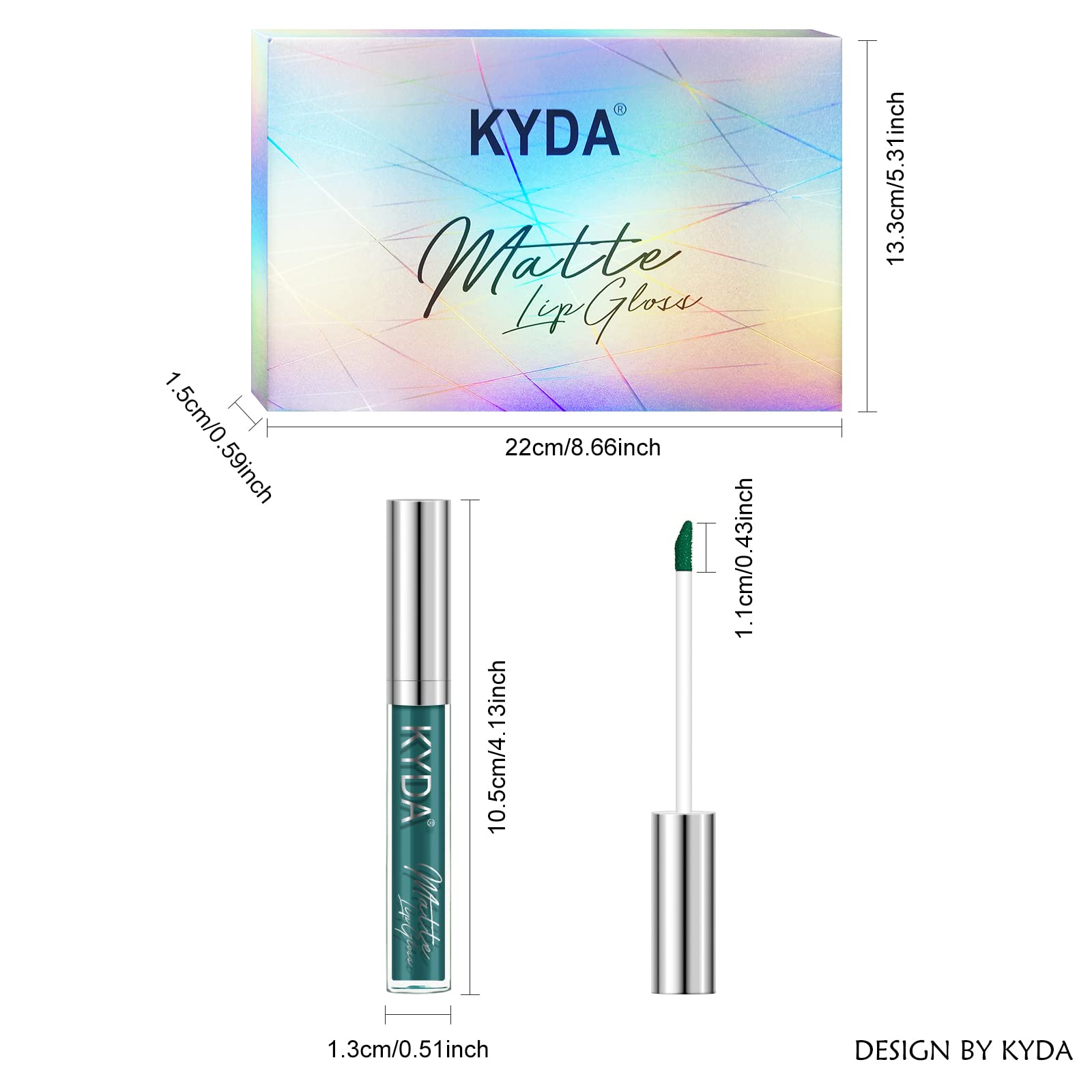 KYDA look completo de labios, resultados intensos con combinaciones versátiles.