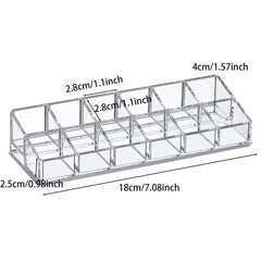 KYHYFJMD cosmetic display stand on dresser showing clutter-free vanity.