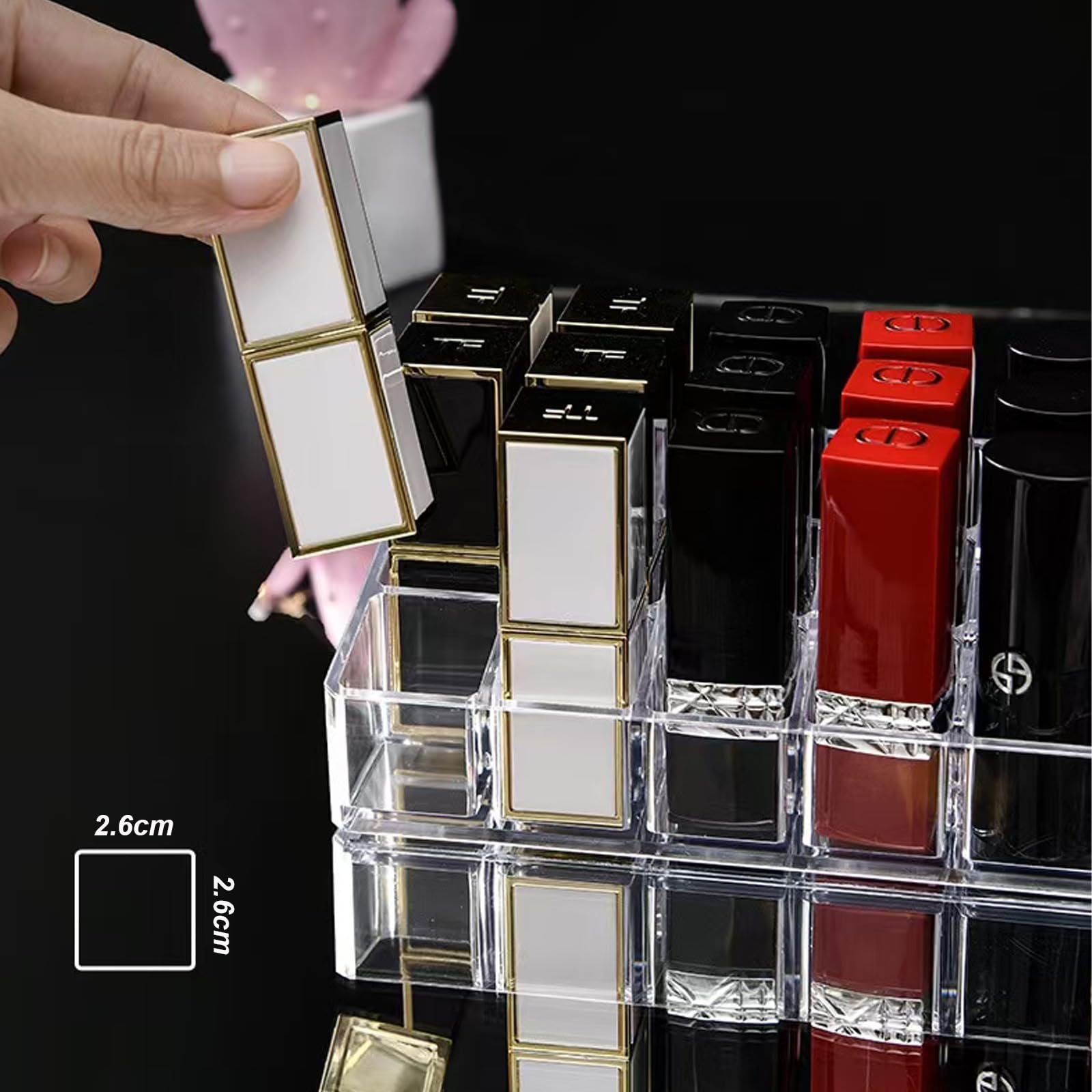 KYHYFJMD sleek vanity decor adds modern charm to any room.