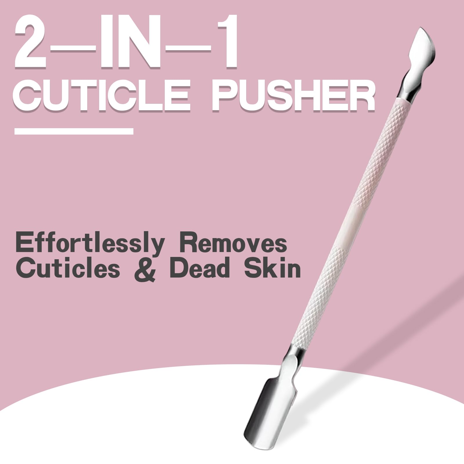 Kylara cuticle trimmer with ergonomic anti-slip handles