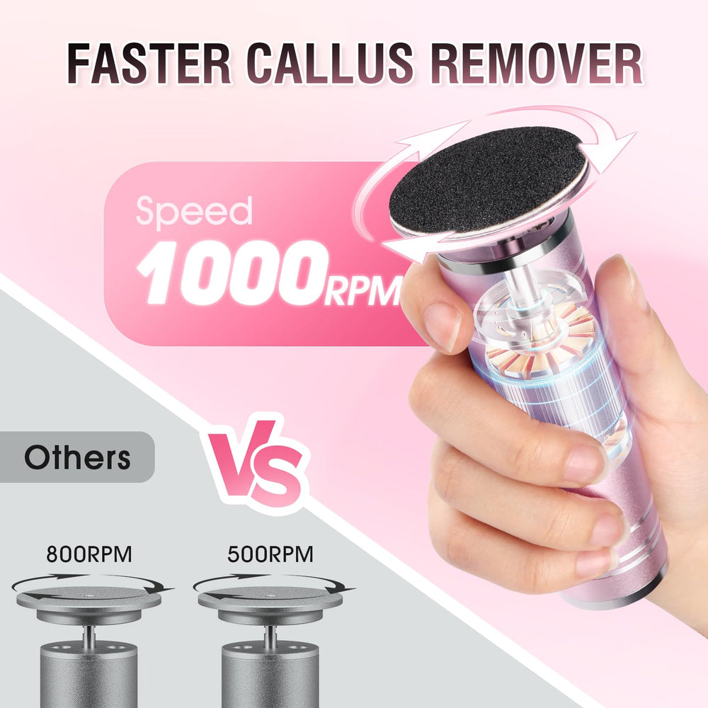 KZAOPZ foot file showing stepless speed control for precision