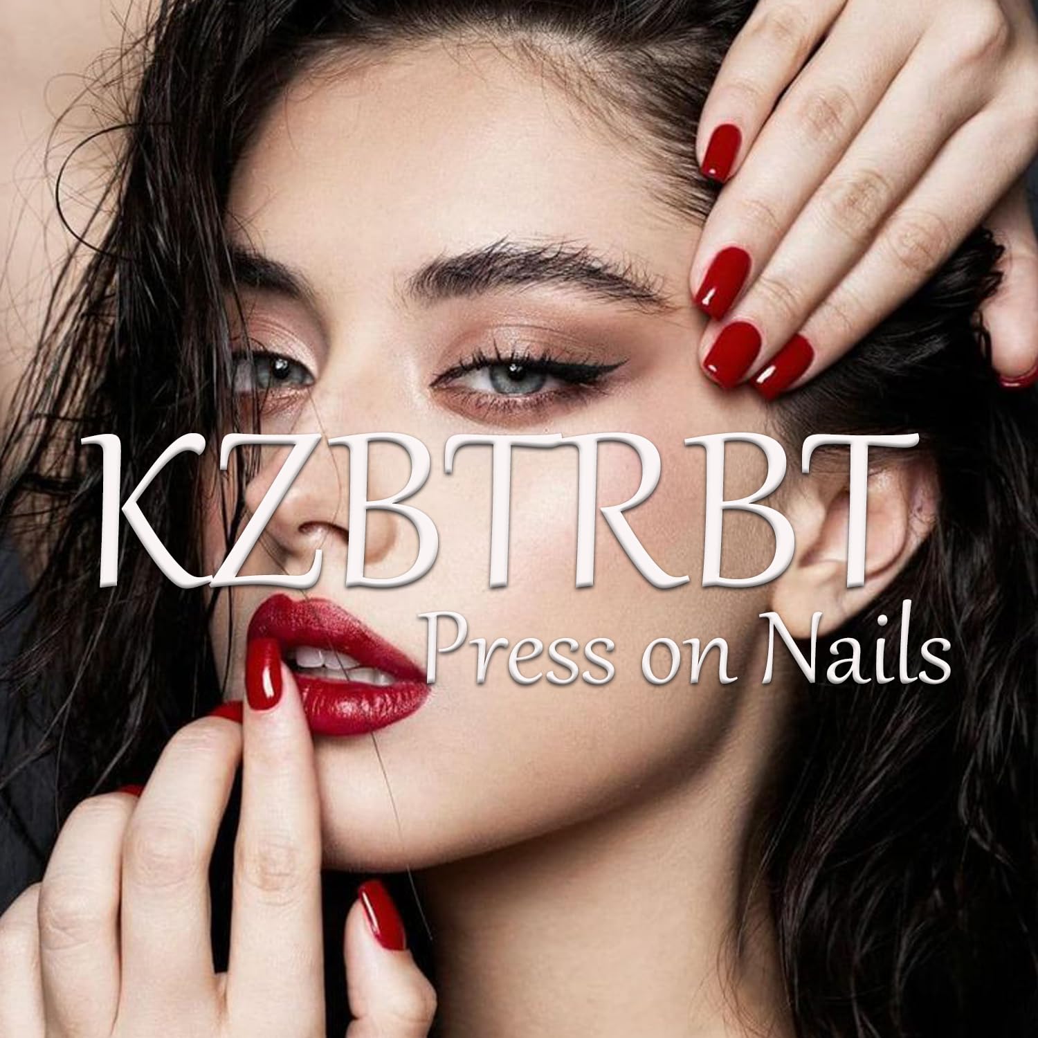 KZBTRBT quitar facil uñas press-on verdes para retoques rapidos