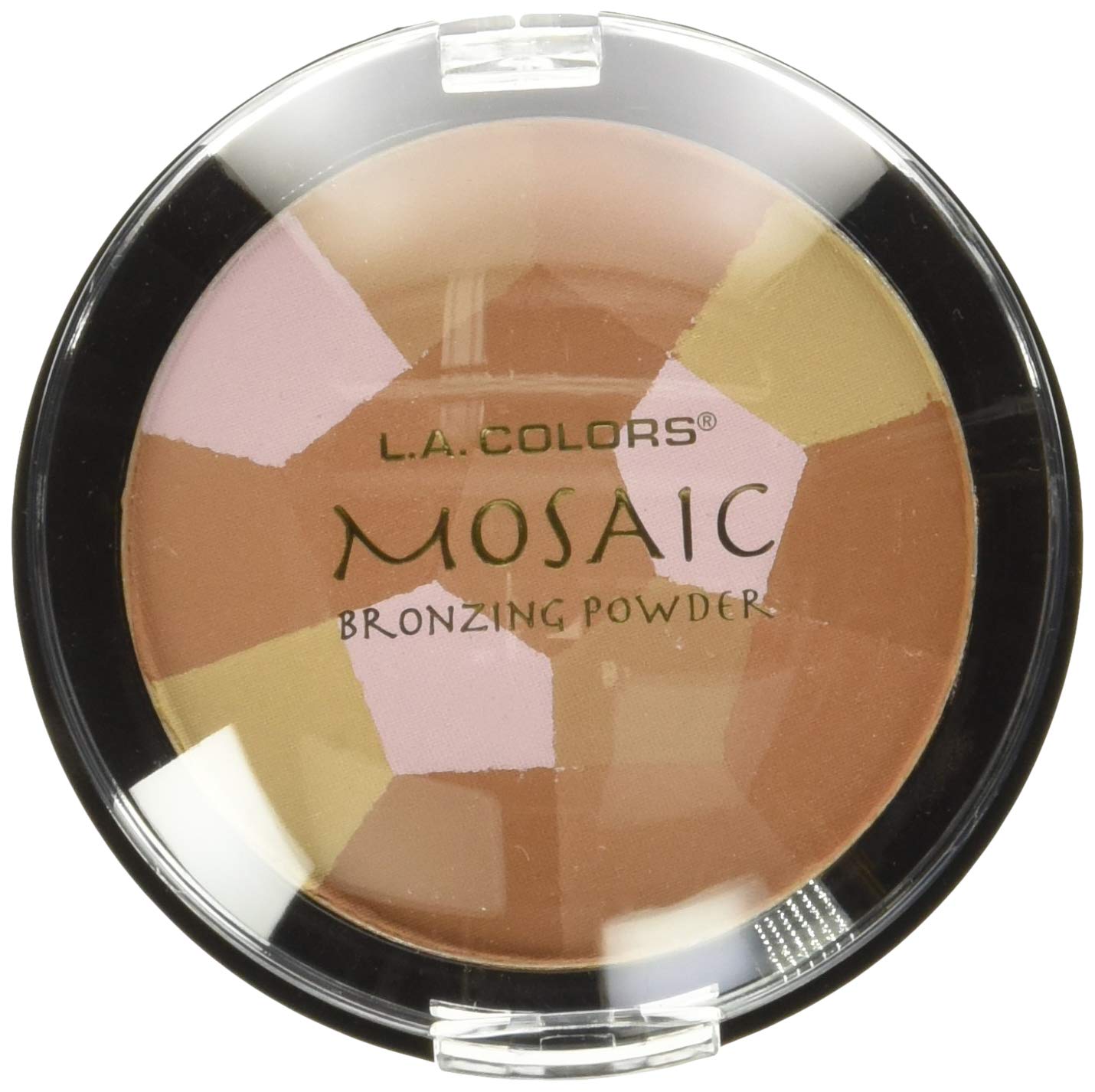 L.A. COLORS Bronceador mosaico HD acabado luminoso para look diario