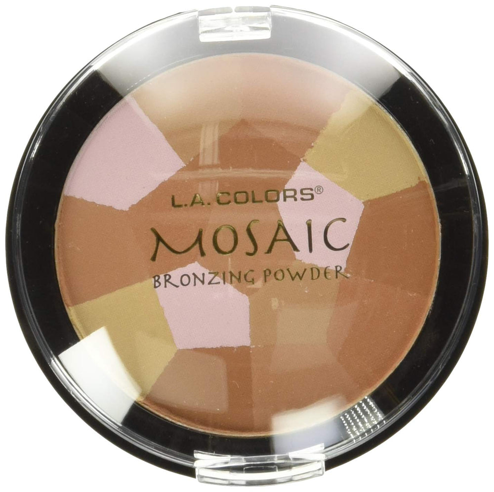 L.A. COLORS Bronceador mosaico HD acabado luminoso para look diario