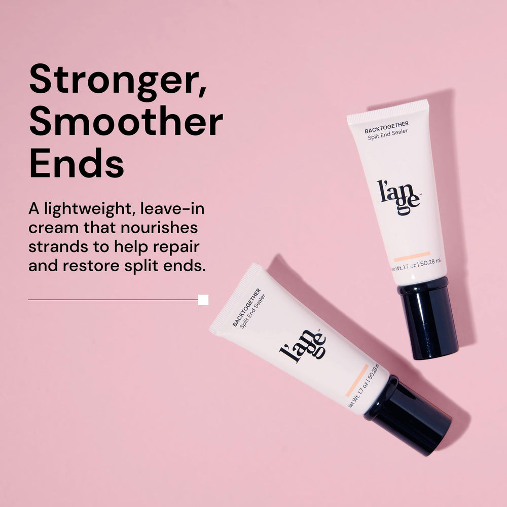 Aplicación manual de Backtogether para uso diario del cabello.