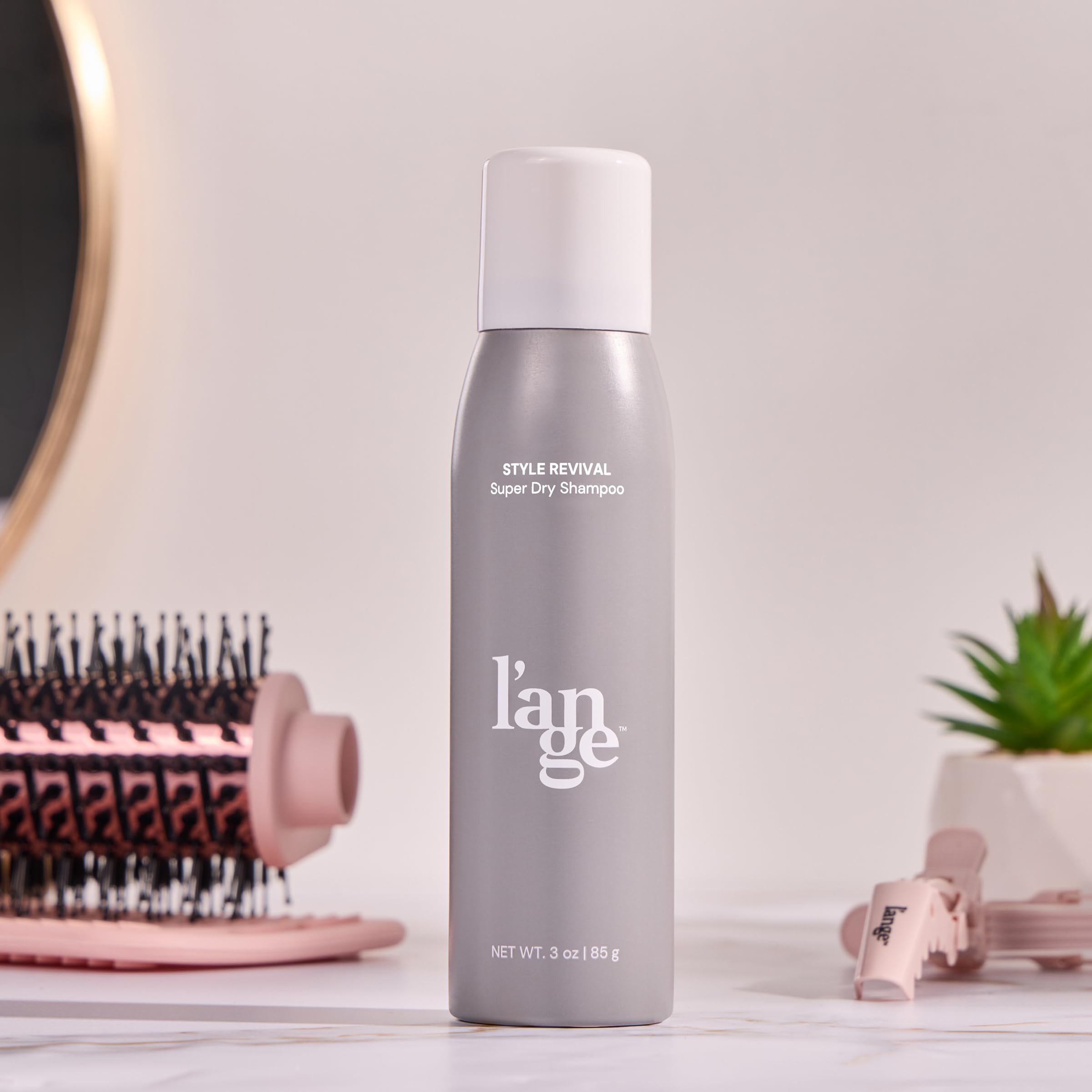 L'ANGE HAIR Embalaje compacto: champú seco para retoques sobre la marcha
