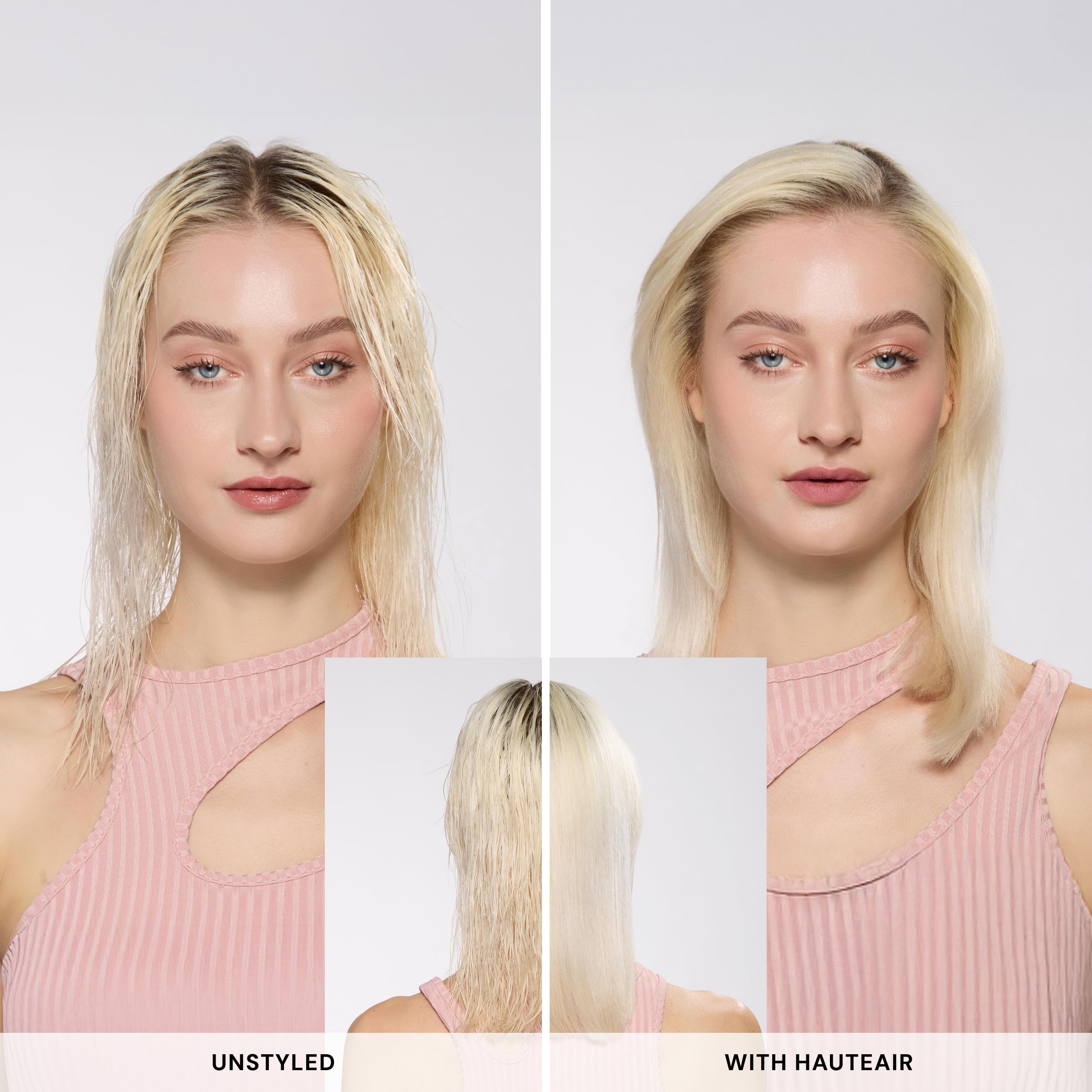Concentrator attachment focuses heat for precise styling with HauteAir.