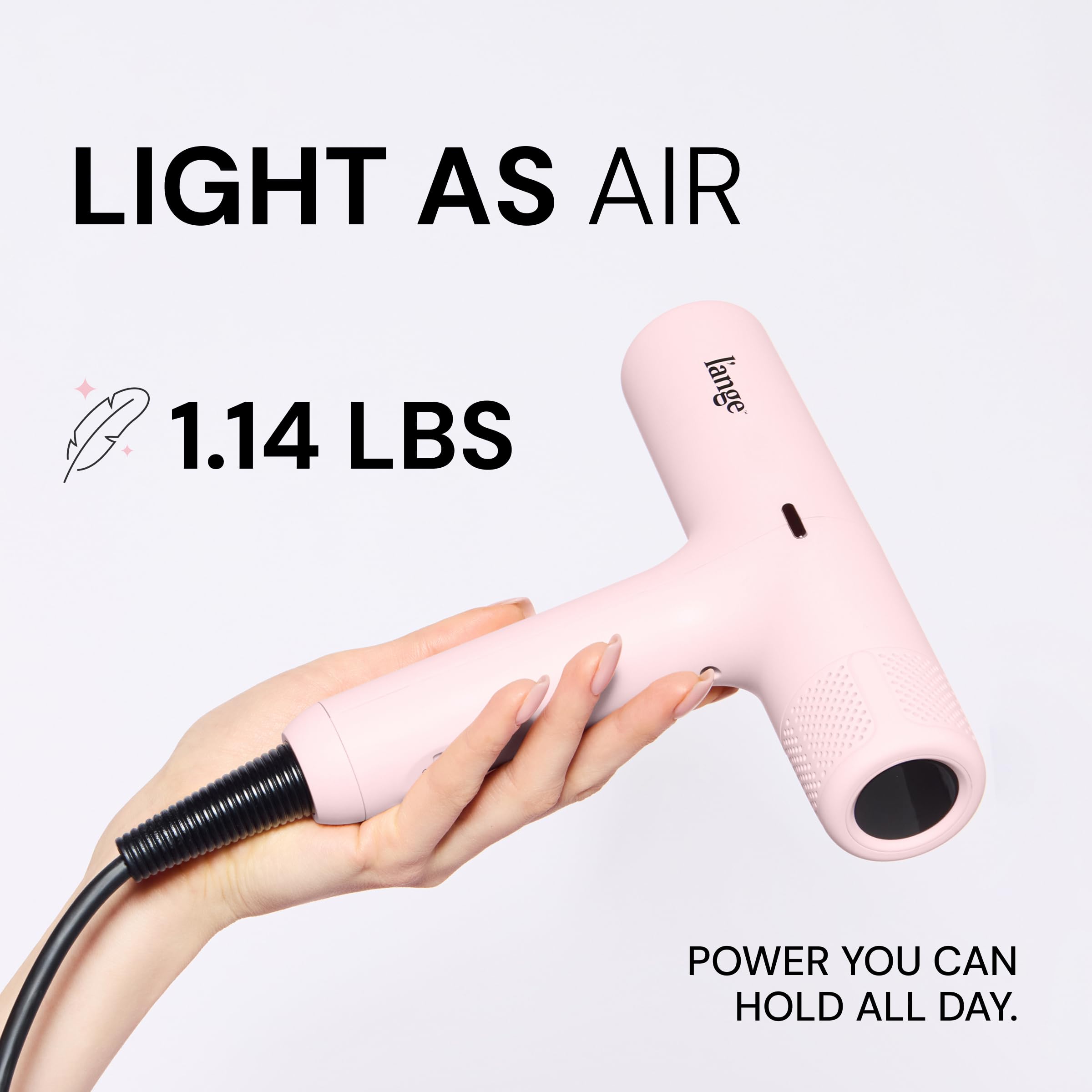Magnetic attachments on HauteAir enable quick, customizable styling.
