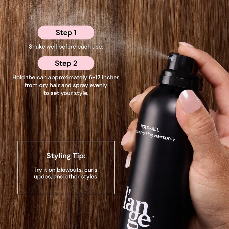 Hold-All ideal para cabello fino, aporta volumen sin pesadez.
