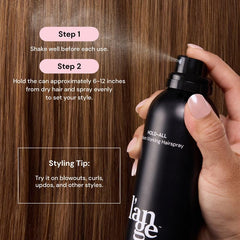 Hold-All ideal para cabello fino, aporta volumen sin pesadez.