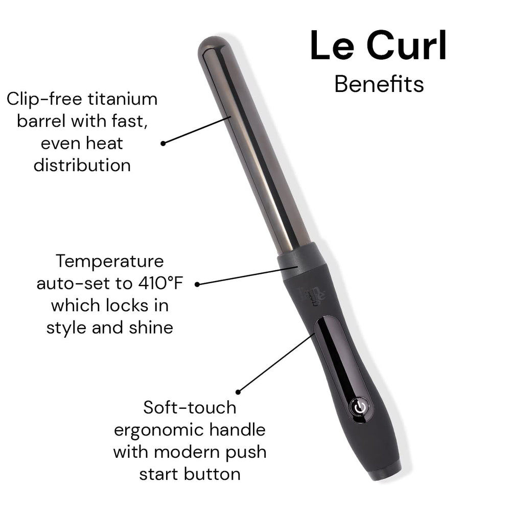 L'ANGE Hair Le Curl 25mm in-action image for effortless curl creation