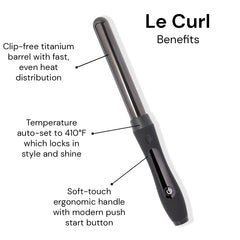 L'ANGE Hair Le Curl 25mm in-action image for effortless curl creation