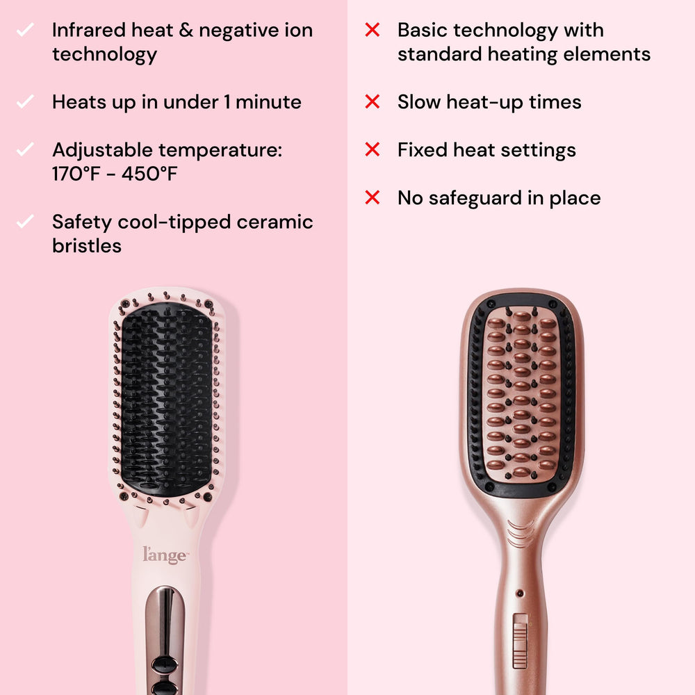 L'ANGE HAIR Le Vite blush color styling.
