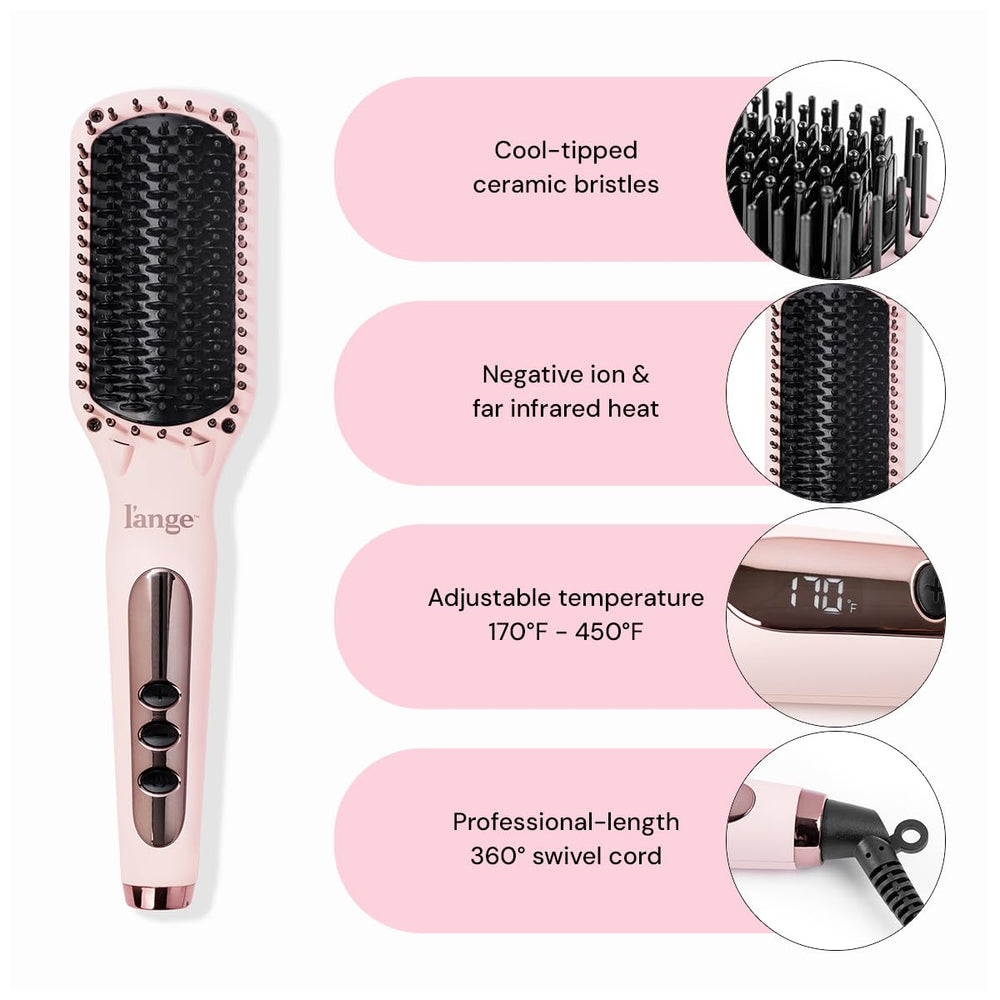 L'ANGE HAIR Le Vite ceramic plates delivering even heat.