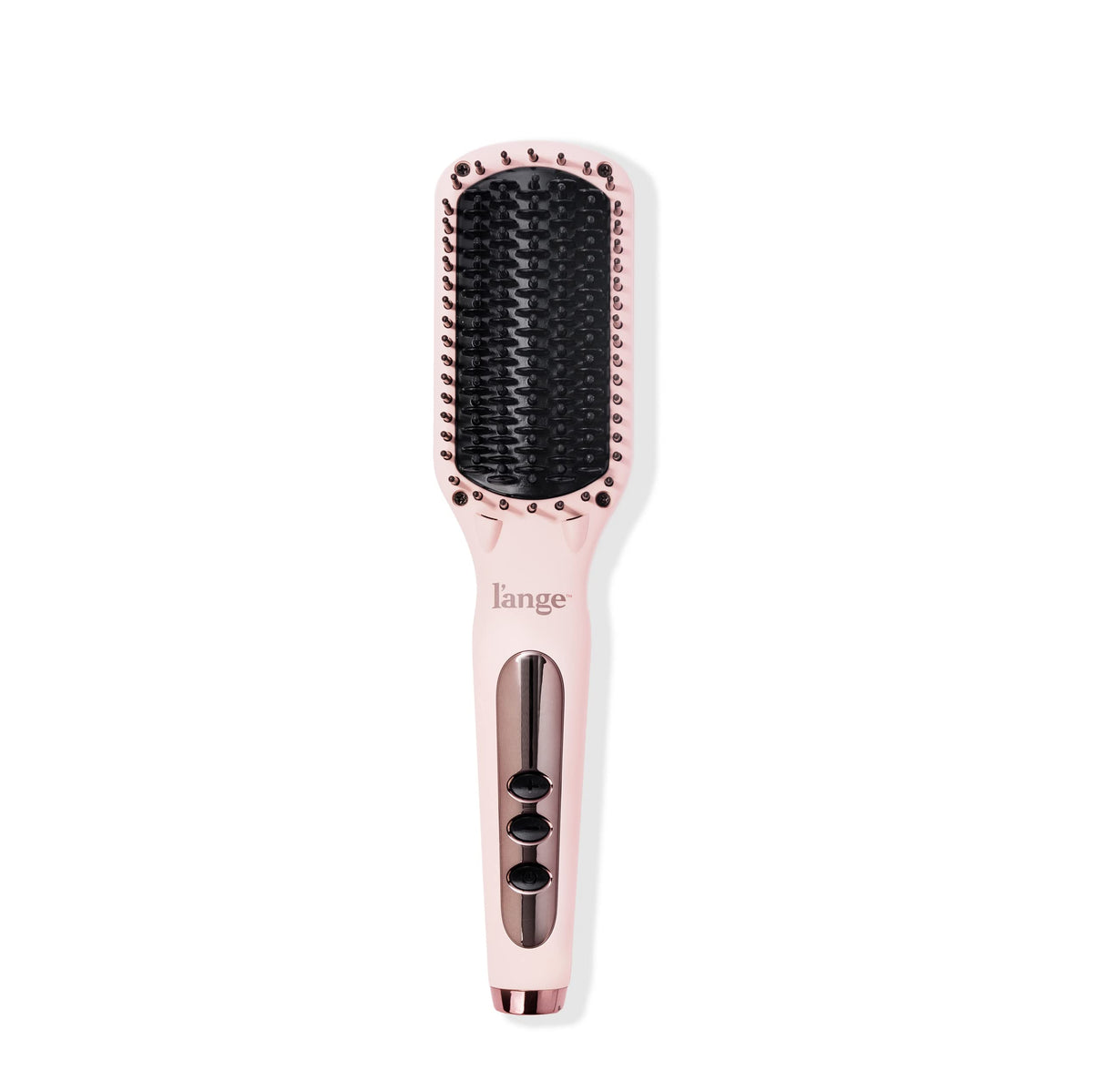 L'ANGE HAIR Le Vite brush close-up handle for smooth control.