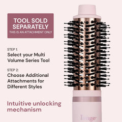 L'ANGE HAIR 60mm oval attachment for balanced volume and control