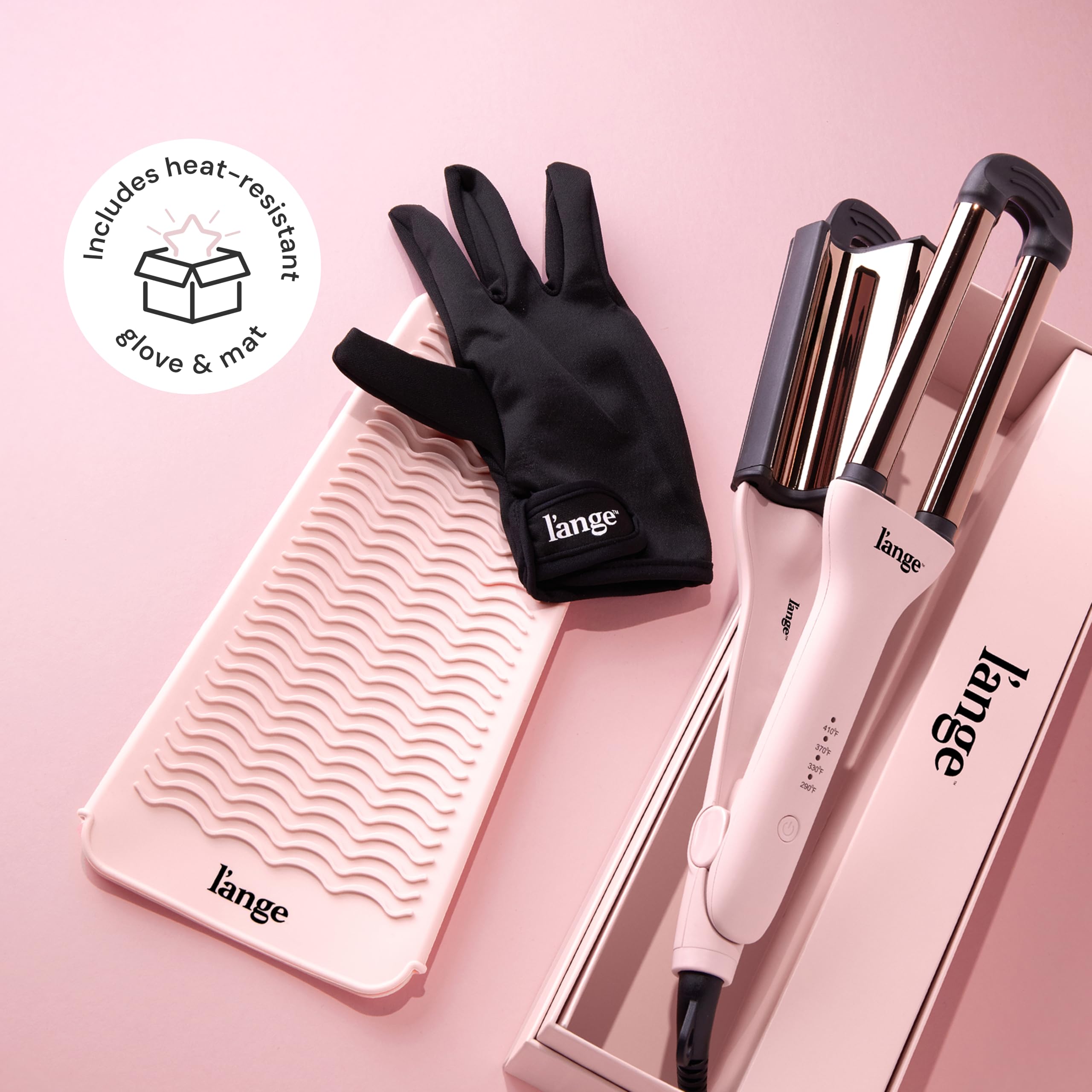 L'ANGE VersaWaver carry pouch keeps your tool organized on travel.