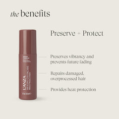 L’ANZA Trauma Treatment pump in use for easy daily application and color protection