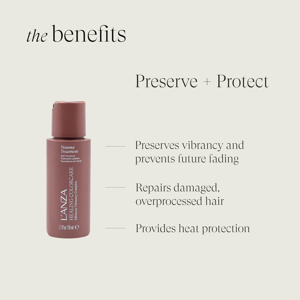 L’ANZA Keratin Healing Technology reinforces strand strength