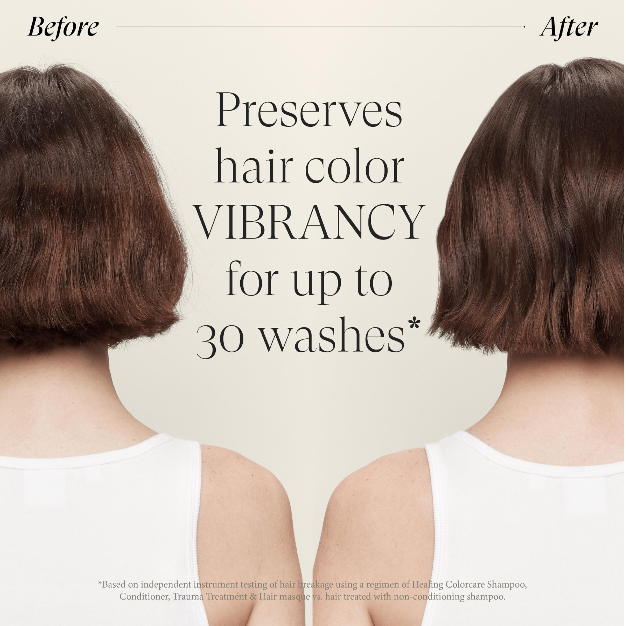 L’ANZA Trauma Treatment leaves hair smooth and glossy