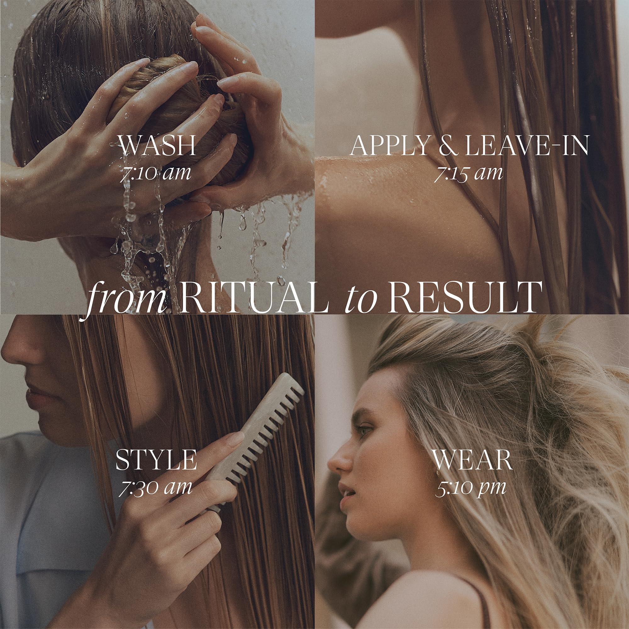 Serum providing heat and UV protection during styling