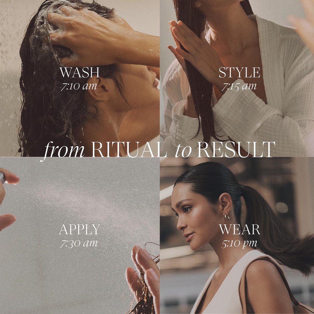 L’ANZA Healing Style Air Paste with Keratin Cactus Complex for shine.
