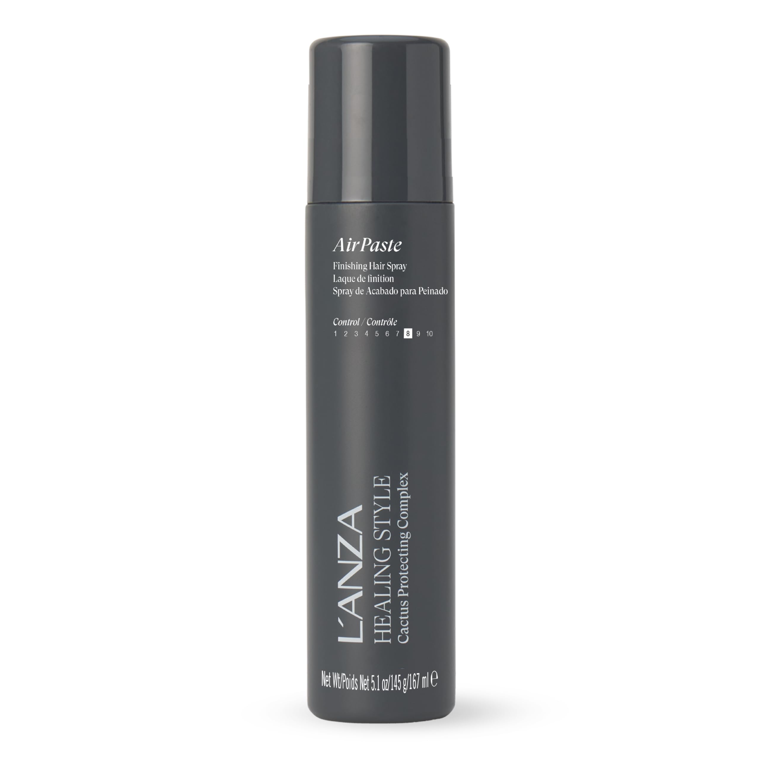 L’ANZA Healing Style Air Paste bottle for strong hold and smooth flyaway control.