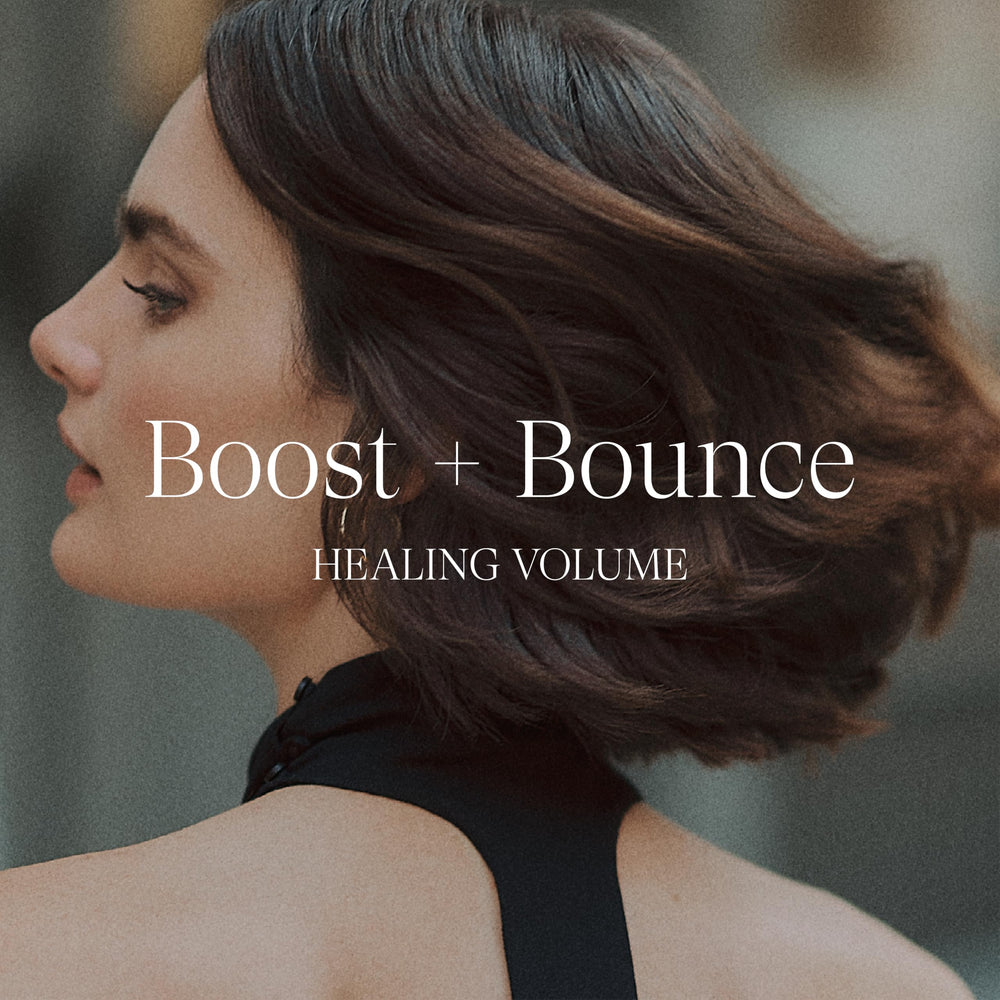Fine, limp hair lifted with natural movement.