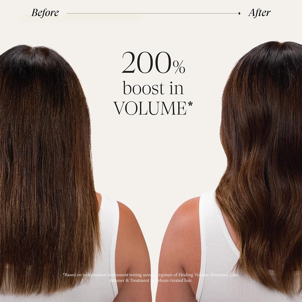 Humidity-resistant finish on styled roots using L’ANZA Root Effects.