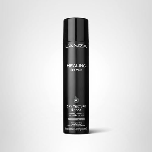 L’ANZA Healing Style Dry Texture Spray enhances shine and movement.