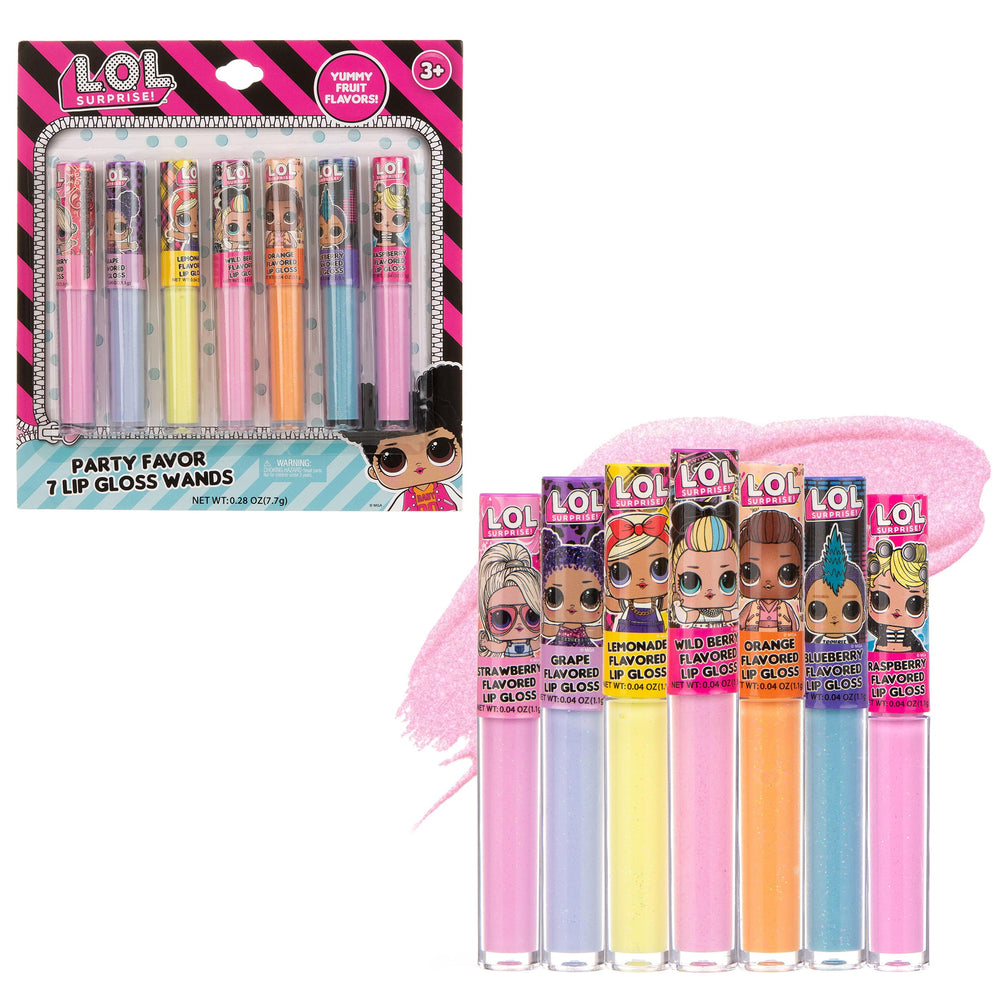 L.O.L Surprise! brillo labial en varita con personaje, ideal para juego diario
