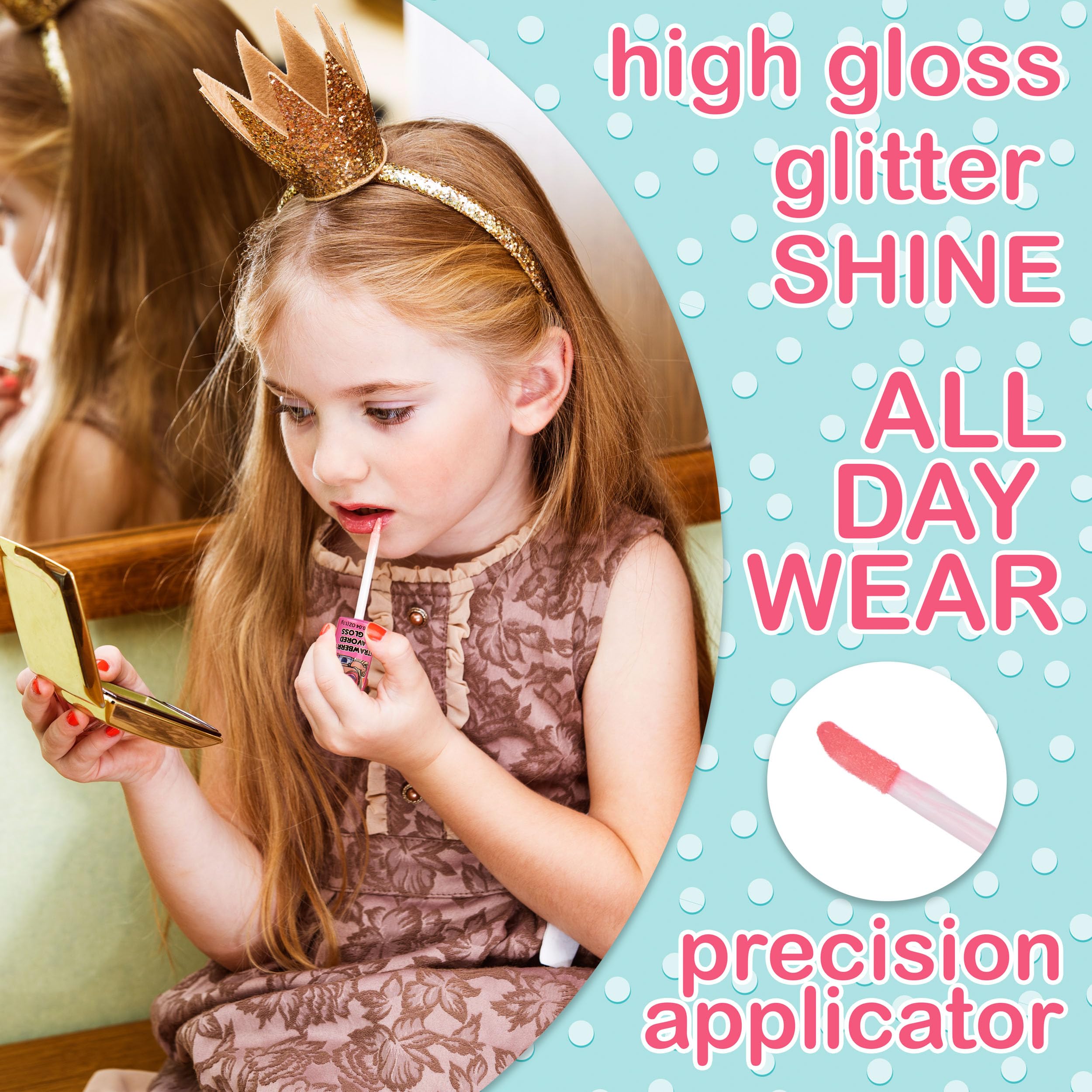 L.O.L Surprise! brillo labial sabor naranja, color vibrante para looks alegres