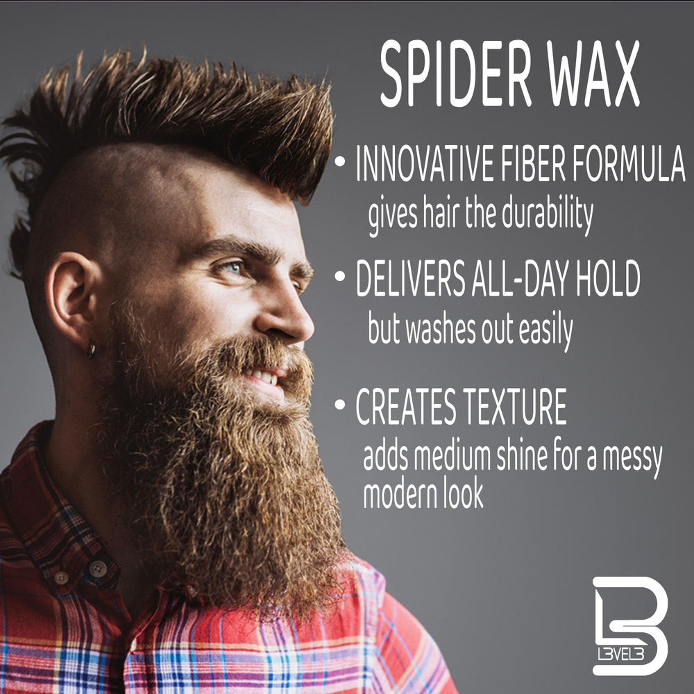 L3 Cera Araña Nivel 3, agarre duradero para estilo estable