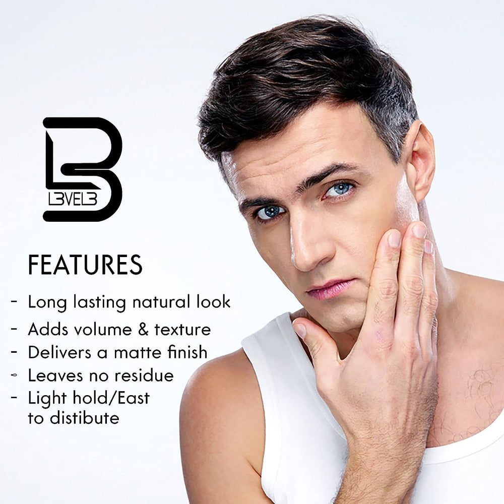 L3 Level 3 spray in use for post-shave refreshment and skin comfort.