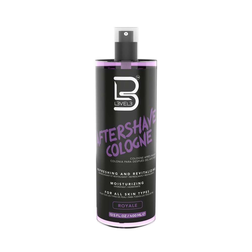L3 Level 3 after shave spray bottle promotes smooth skin and refreshing feel.